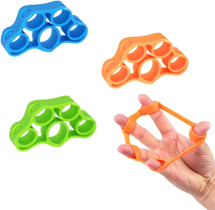 Amazon finger strengthener, pack of 3 different strengths